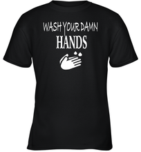 Load image into Gallery viewer, Wash Your Hands Coronacation Youth T-Shirt