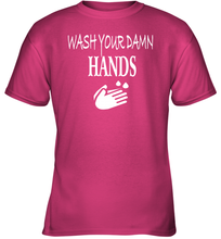 Load image into Gallery viewer, Wash Your Hands Coronacation Youth T-Shirt