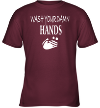 Load image into Gallery viewer, Wash Your Hands Coronacation Youth T-Shirt
