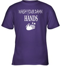 Load image into Gallery viewer, Wash Your Hands Coronacation Youth T-Shirt