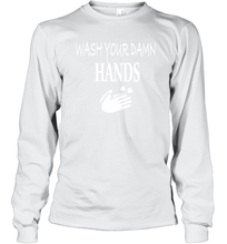 Load image into Gallery viewer, Wash Your Hands Coronacation Long Sleeve T-Shirt