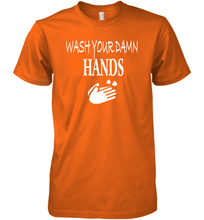 Load image into Gallery viewer, Wash Your Hands Coronacation Premium Men's T-Shirt