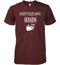 Load image into Gallery viewer, Wash Your Hands Coronacation Premium Men's T-Shirt
