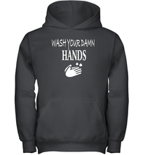 Load image into Gallery viewer, Wash Your Hands Coronacation Youth Hoodie