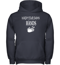 Load image into Gallery viewer, Wash Your Hands Coronacation Youth Hoodie