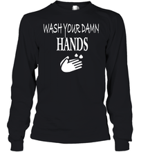 Load image into Gallery viewer, Wash Your Hands Coronacation Youth Long Sleeve