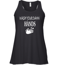 Load image into Gallery viewer, Wash Your Hands Coronacation Racerback Tank