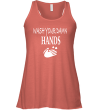 Load image into Gallery viewer, Wash Your Hands Coronacation Racerback Tank