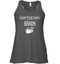 Load image into Gallery viewer, Wash Your Hands Coronacation Racerback Tank