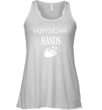 Load image into Gallery viewer, Wash Your Hands Coronacation Racerback Tank